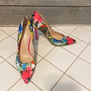 Guess Floral Heels